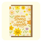 Mini Greeting Card - You Are Strong - Nest UK