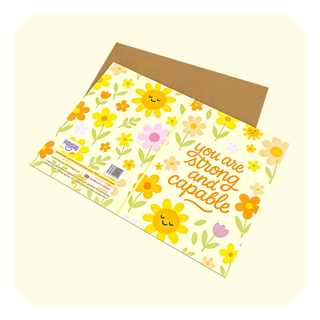 Mini Greeting Card - You Are Strong - Nest UK