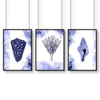 Pictures for living room walls | Set of 3 wall art prints