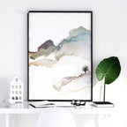 Modern home office ideas | set of 3 wall art prints