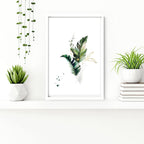 pictures for bathrooms wall - set of 3 wall art