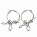 Serpent's Lair Snake Earrings
