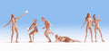 Nudist Set Terrarium Figures 15844