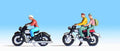 Motorcyclists  - Terrarium Figures - 15904
