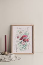 No.100 - Fleurs 1927 - Vintage Archive Poster Prints