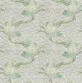 Nouveau Blossom - Verte - Wallpaper