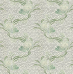 Nouveau Blossom - Verte - Wallpaper