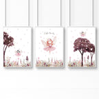 Nursery Pictures Framed | Set of 3 wall art prints