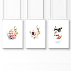 Office paintings ideas | set of 3 framed wall art