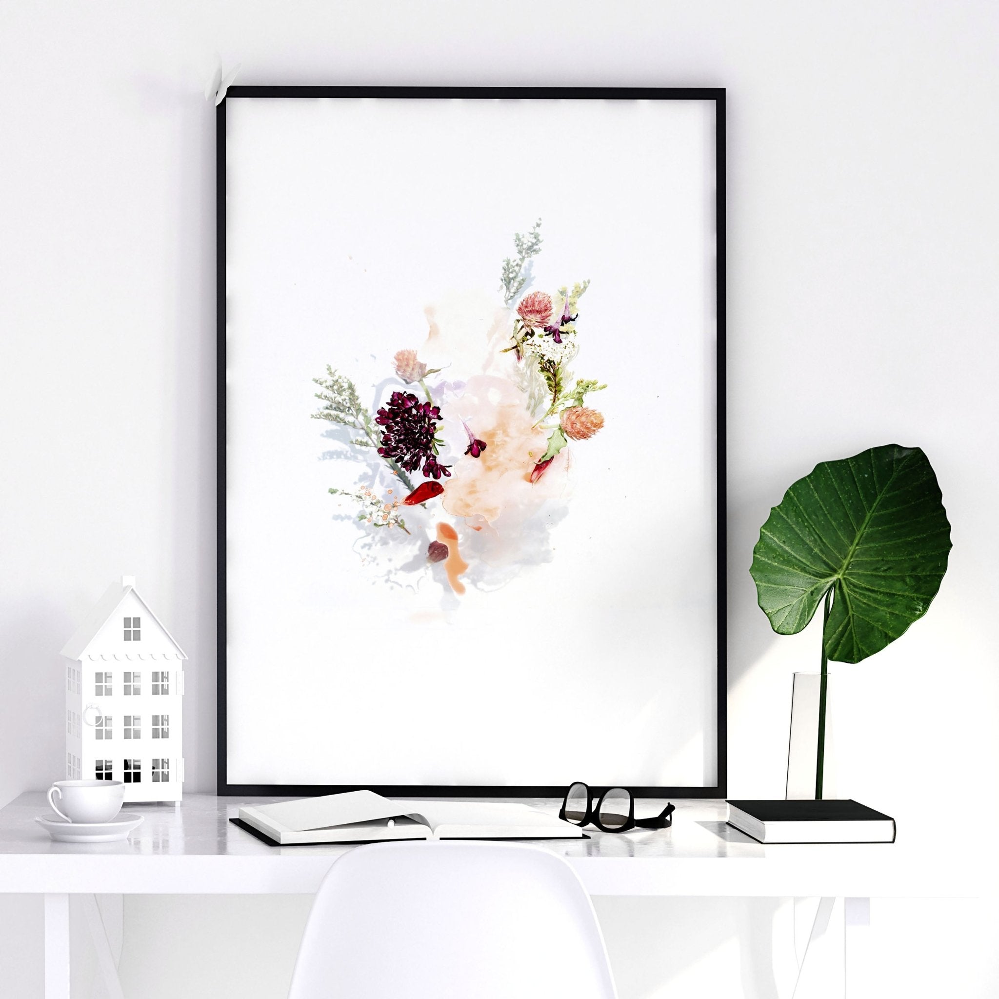 Office paintings ideas | set of 3 framed wall art