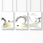 Wall Decorations For Office | set of 3 wall art prints