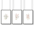 Office Wall Ideas | Set of 3 wall art prints