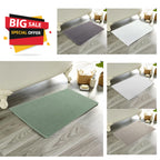 OLIVIA ROCCO Pack Of 3 Luxe Ultra-Soft Deep Cotton Pile Bathmats Eco-Friendly Absorbent
