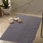 OLIVIA ROCCO Pack Of 3 Luxe Ultra-Soft Deep Cotton Pile Bathmats Eco-Friendly Absorbent