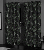 OLIVIA ROCCO Glow In The Dark Blackout Curtains With Thermal Panels Eyelet Pencil Pleat