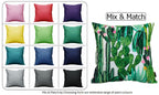 OLIVIA ROCCO Cactus Outdoor Waterproof Cushion Covers 43 x 43 cm Garden Patio for Sofa and Bedroom Styling
