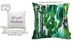 OLIVIA ROCCO Cactus Outdoor Waterproof Cushion Covers 43 x 43 cm Garden Patio for Sofa and Bedroom Styling