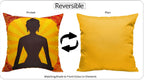 OLIVIA ROCCO Buddha Waterproof Cushion Covers 43x43 cm Reversible Breathable Decorative