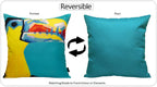 OLIVIA ROCCO Pelican Outdoor Waterproof Weather-Resistant Cushion Covers 43x43 Super Soft Bedroom Refresh Accent