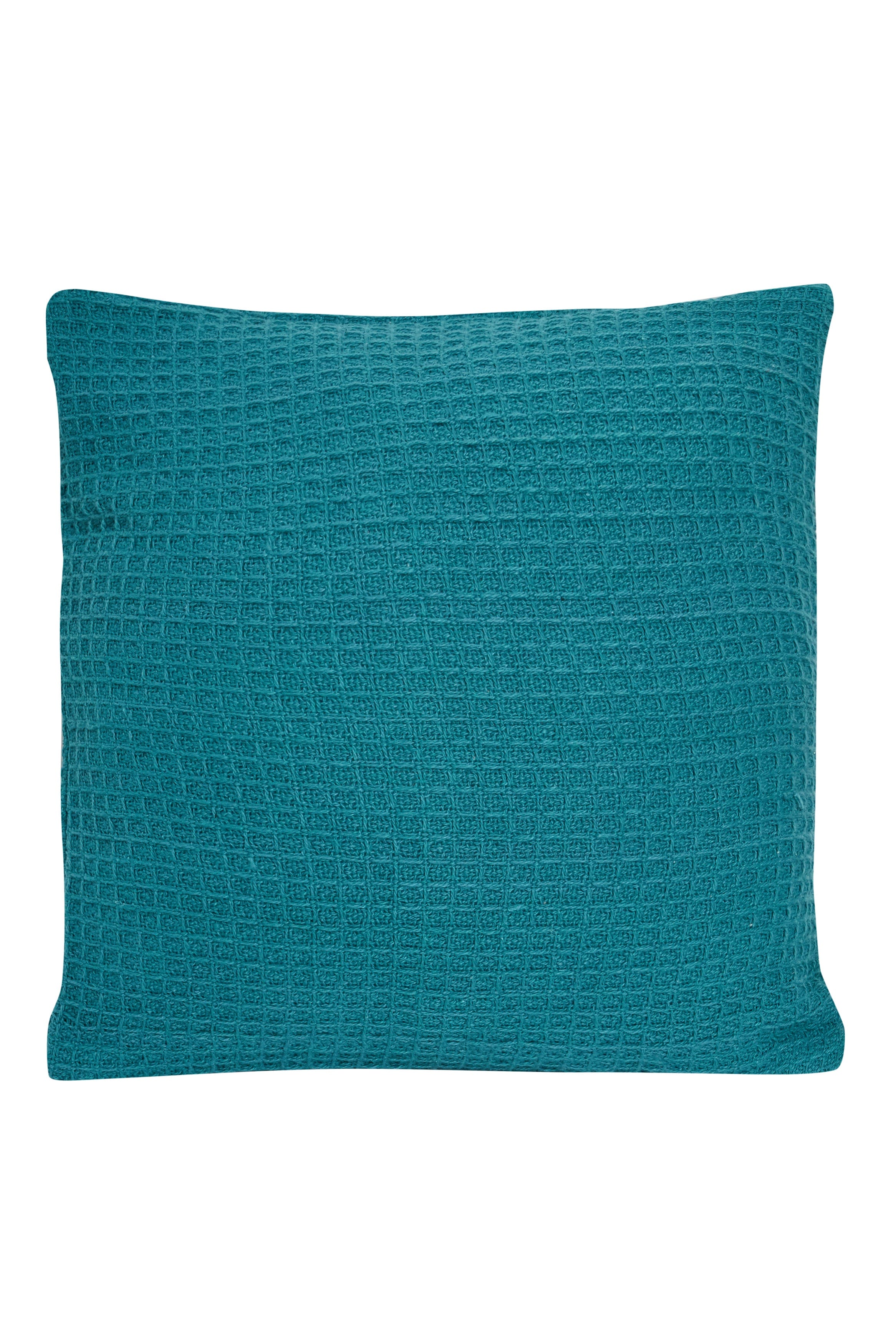 OLIVIA ROCCO Lisbon Pure Indian Cotton Handwoven Honeycomb Cushion Covers 17x17 and 24x24