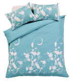 OLIVIA ROCCO Floral Trail Duvet Set Cotton Rich Bedding With Botanical Design Single