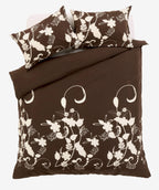 OLIVIA ROCCO Floral Trail Duvet Set Cotton Rich Bedding With Botanical Design Single
