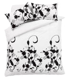 OLIVIA ROCCO Floral Trail Duvet Set Cotton Rich Bedding With Botanical Design Single