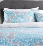 OLIVIA ROCCO Empire Duvet Set Reversible Luxurious Premium Cotton Rich Hotel-Quality Super Soft Finish