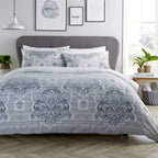 OLIVIA ROCCO Empire Duvet Set Reversible Luxurious Premium Cotton Rich Hotel-Quality Super Soft Finish