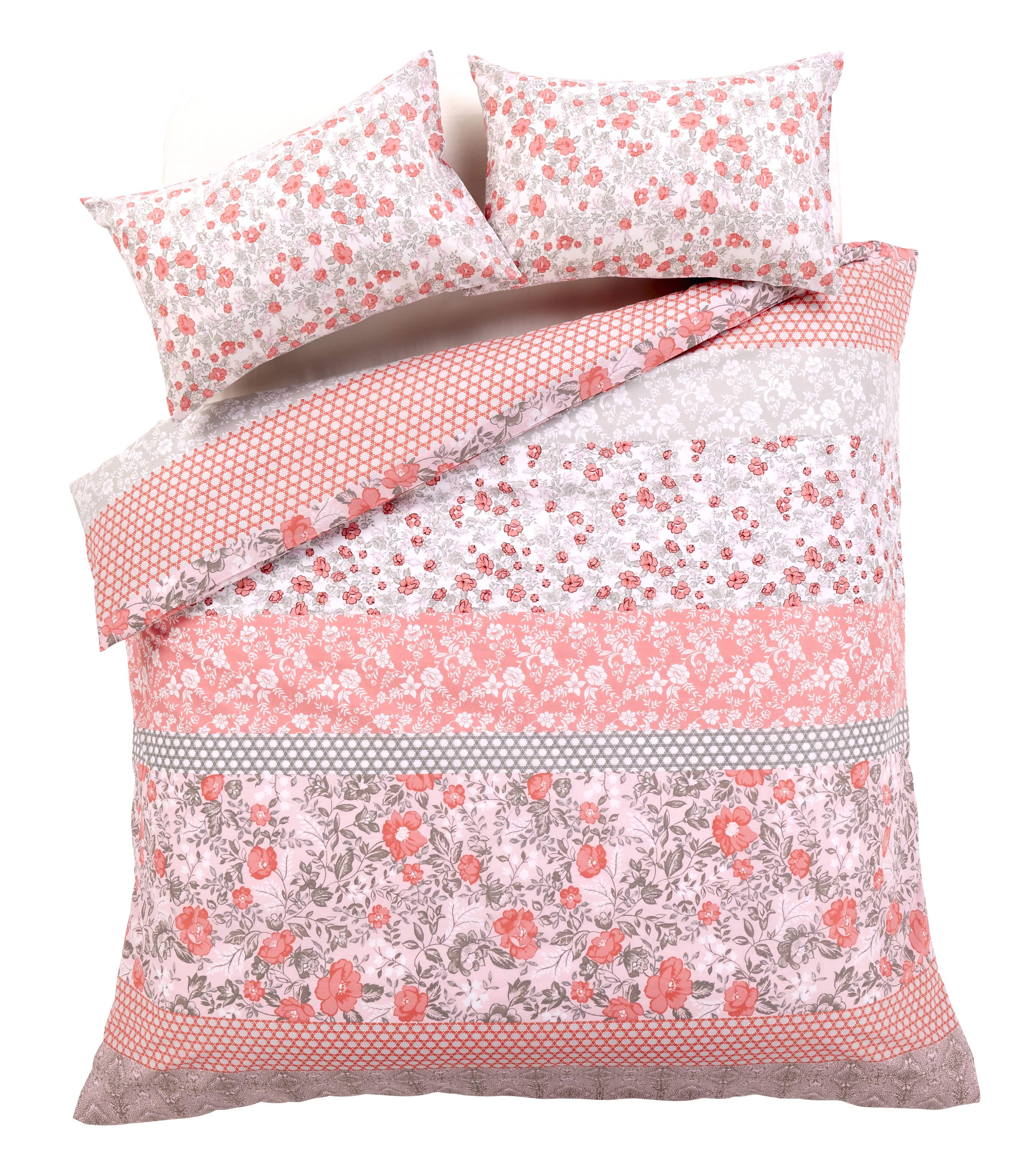 OLIVIA ROCCO Chelsea Floral Duvet Set Cotton-Rich Bedding In Single for Everyday Luxury Hotel-Style