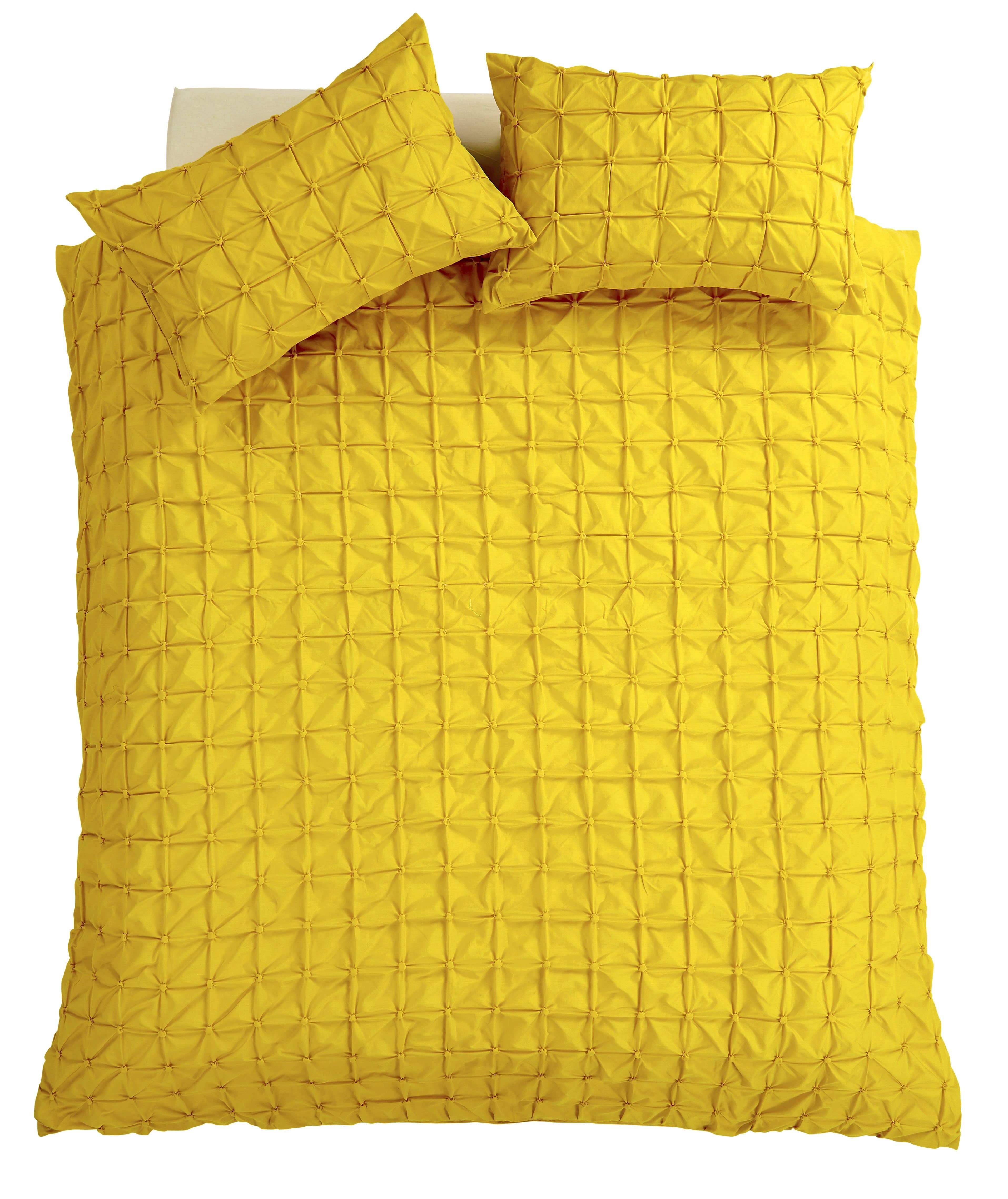 OLIVIA ROCCO Seville Duvet Set Cotton-Rich Luxury With Handmade Pintuck Detailing