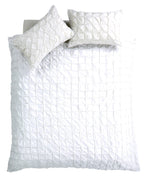 OLIVIA ROCCO Seville Duvet Set Cotton-Rich Luxury With Handmade Pintuck Detailing