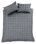 OLIVIA ROCCO Seville Duvet Set Cotton-Rich Luxury With Handmade Pintuck Detailing