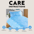 OLIVIA ROCCO Duvet Cover Set For Kids For Boys And Girls Sharks And Whales Reversible