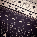 OLIVIA ROCCO Oslo Black Flannel Duvet Cover Set With Pillowcases Designed In England