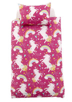 OLIVIA ROCCO Unicorn Duvet Cover Set For Kids Cotton-Rich OEKO-TEX Certified Whimsical