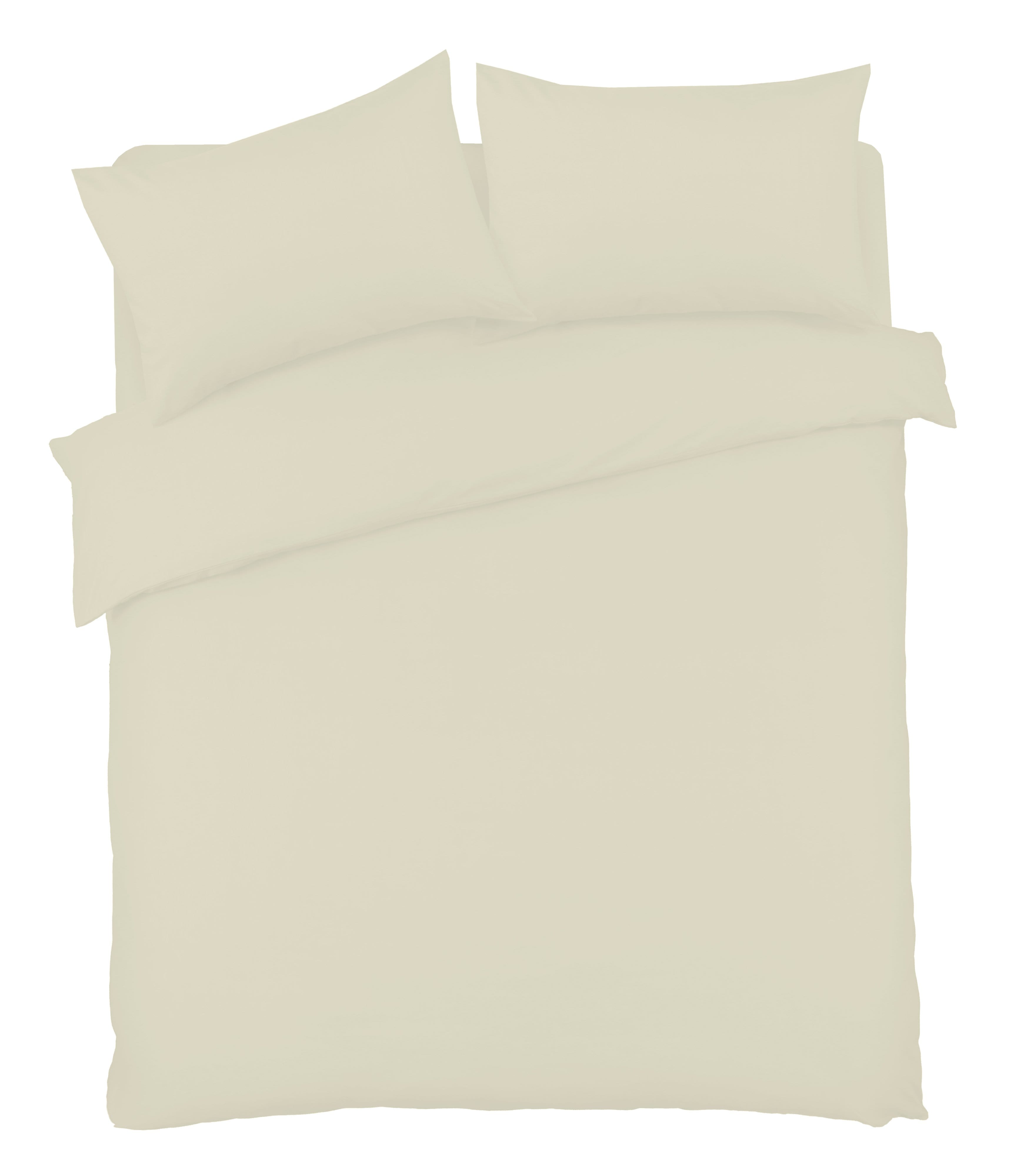 OLIVIA ROCCO Basics Luxury Cotton-Rich Duvet Set Soft Durable Bedding In Single Hotel-Quality Easy-Care Bedroom