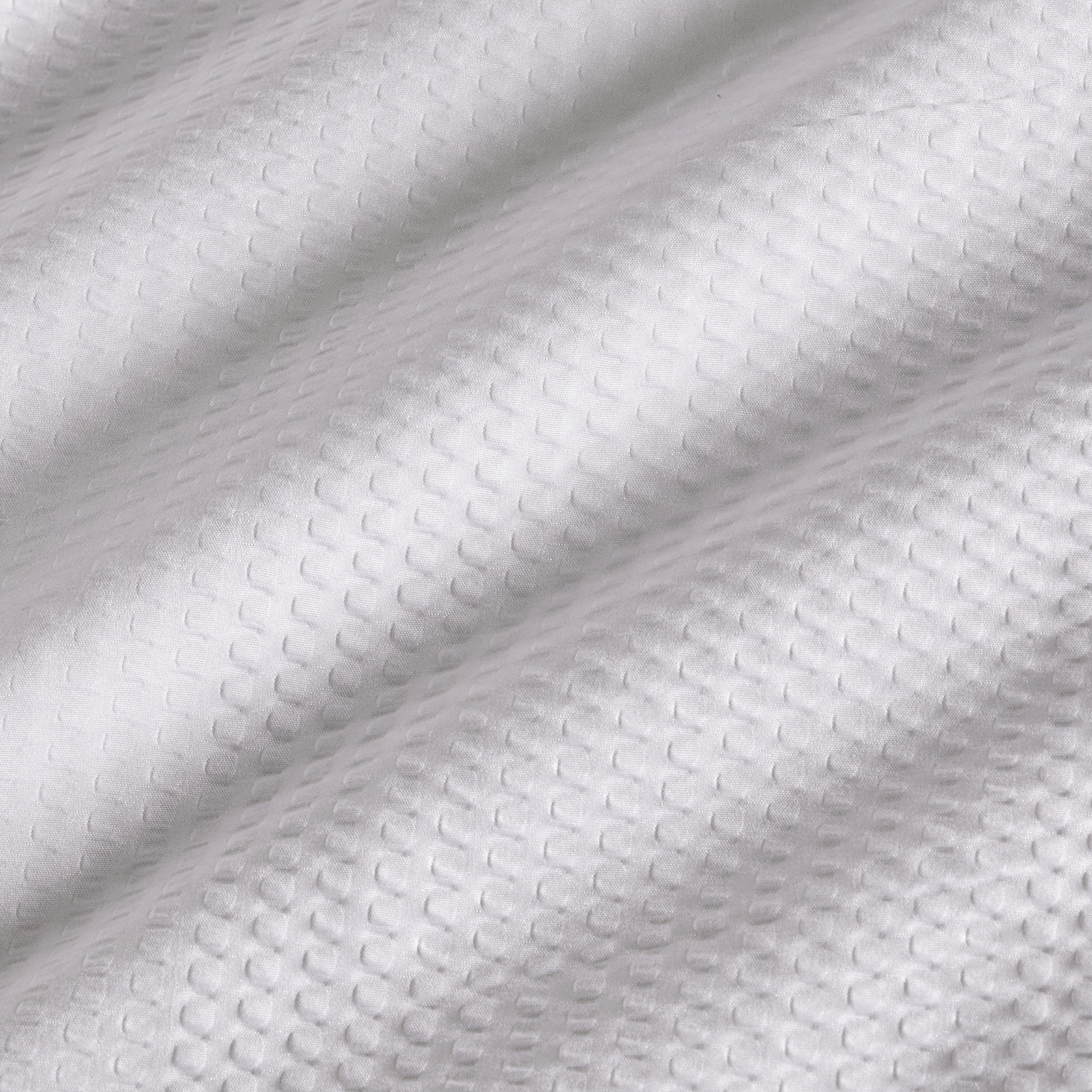 OLIVIA ROCCO Monaco Seersucker Duvet Cover Set Grey And White With Pillowcases For Single
