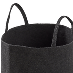 OLIVIA ROCCO Large Woven Cotton Laundry Basket With Handles Durable Rope Storage Bin