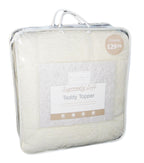 OLIVIA ROCCO Mattress Topper Supreme Comfort Extra Deep Dual Sided Fluffy Teddy OEKO-TEX