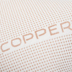 OLIVIA ROCCO Copper Infused Memory Foam Pillow For Skin Health Hypoallergenic Super Soft Hotel-Style Comfort