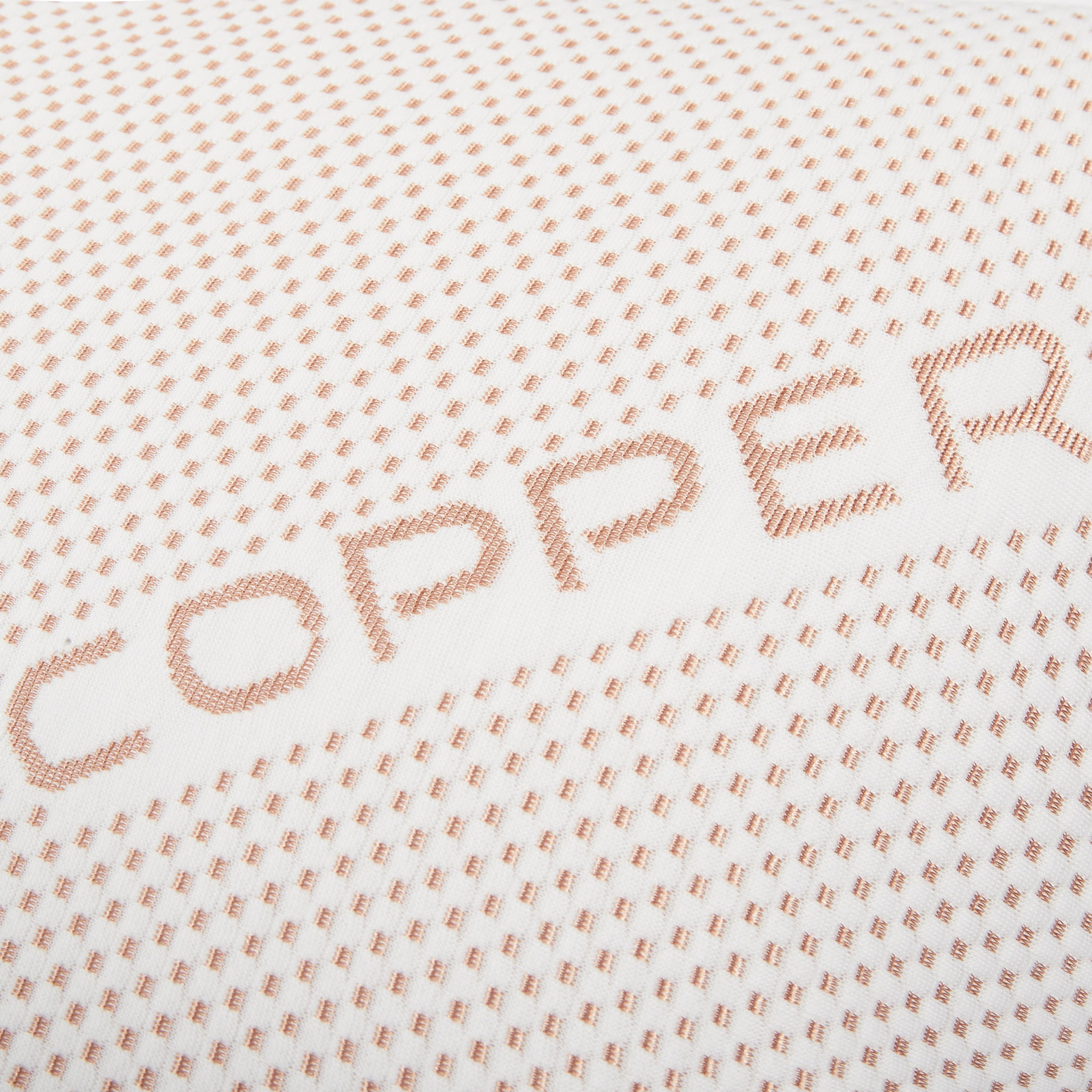 OLIVIA ROCCO Copper Infused Memory Foam Pillow For Skin Health Hypoallergenic Super Soft Hotel-Style Comfort