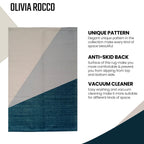 OLIVIA ROCCO Printed Rug Oslo Design Modern Non Slip Soft Durable Floor Rug In Oslo colour