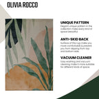 OLIVIA ROCCO Printed Rug Sabine Design Modern Non Slip Soft Durable Floor Rug for Living