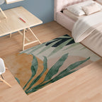 OLIVIA ROCCO Printed Rug Sabine Design Modern Non Slip Soft Durable Floor Rug for Living
