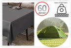 OLIVIA ROCCO Waterproof Wipe Clean Rectangular Tablecloth 145x200cm Stain Resistant