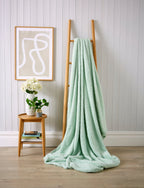 OLIVIA ROCCO Oversized Teddy Throw Blanket Super Soft Faux Fur Fleece For Sofa Or Bed