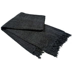 OLIVIA ROCCO Chenille Tassel Throw Blanket for Couch Sofa Chair Bed All-Season Cosy Sofa and Bedroom Layering