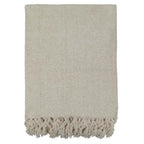 OLIVIA ROCCO Chenille Tassel Throw Blanket for Couch Sofa Chair Bed All-Season Cosy Sofa and Bedroom Layering