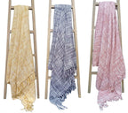 OLIVIA ROCCO French Tonal Chenille Throw 130 x 170 cm Luxuriously Soft Decorative Acrylic Cosy Sofa and Bedroom Layering